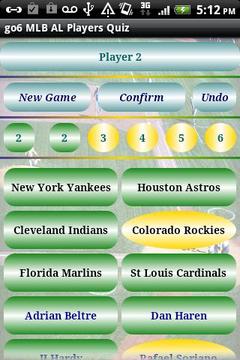 go6 MLB AL Players Quiz Free游戲截圖2