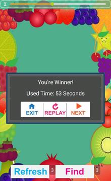 Fruity Fruity Matching Game游戲截圖4