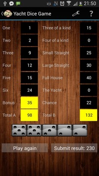 Yacht Dice Game游戲截圖4