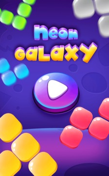 Block Neon Galaxy游戲截圖3
