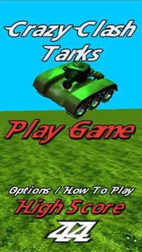 Crazy Clash Tanks 3D Free Game游戲截圖3