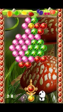 Panda Bubble Fruit游戲截圖1