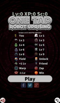One Tap Robot Uprising Free游戲截圖1