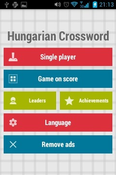 Hungarian Crossword游戲截圖1
