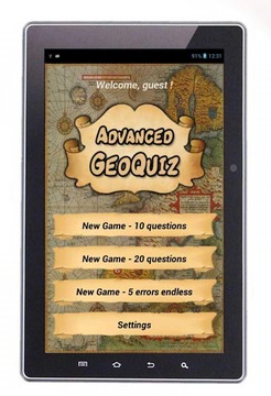 Advanced Geo Quiz游戲截圖5