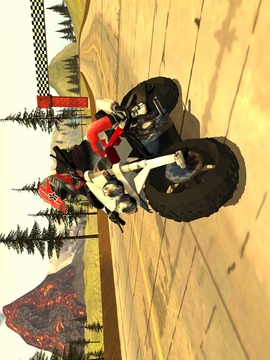 Action Bike Rider Volcano游戲截圖1