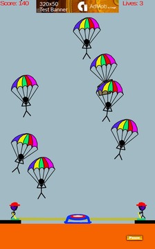 Parachute Rescuers游戏截图2