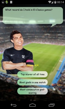 Ronaldo : A Quiz Game游戲截圖2