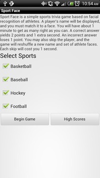Sport Face游戲截圖2