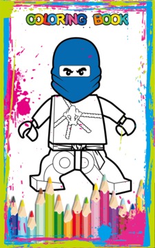 How To Color NinjaGo游戲截圖3