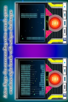Astro Flaps Retro! (FREE)游戲截圖2