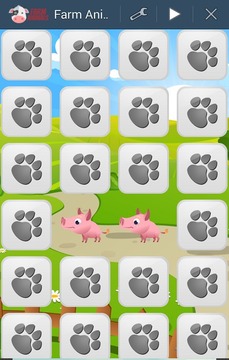 Matching Game Farm Animals游戲截圖3