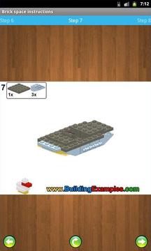 Lego space instructions游戲截圖2