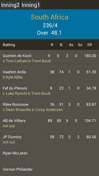 Cricket Live Score游戲截圖2