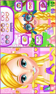 Baby Princess Face Paint Party游戲截圖2