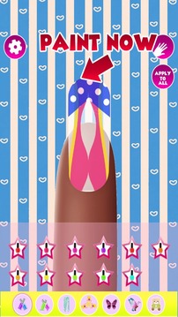 Nail Paint Game游戲截圖4