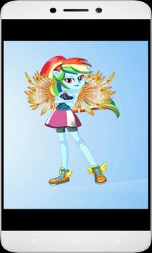 Dress Up Rainbow Dash MLPEGame游戲截圖1