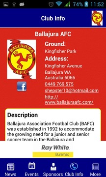 Ballajura AFC游戲截圖5