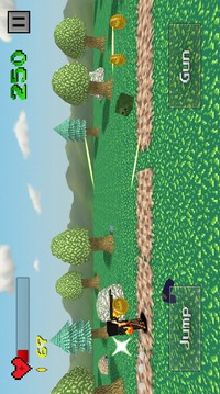 Pixel Gun and Run : Pixel Hunt游戲截圖1