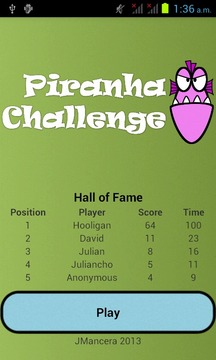 Piranha Challenge游戲截圖1