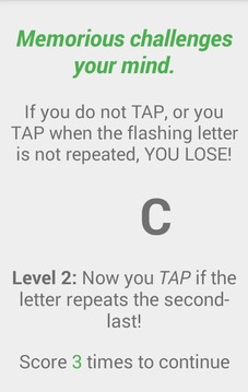 Memorious - Memory Brain Game游戲截圖5