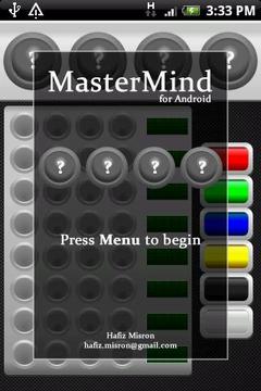 MasterMind for Android FREE游戲截圖1