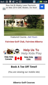 Golf Courses Canada游戲截圖3