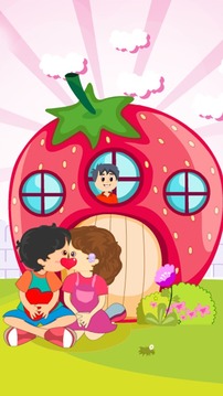 Fun Kids Apple Kiss游戲截圖3