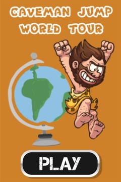 Caveman Jump World Tour游戲截圖1