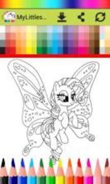 Coloring Book for My Pony游戲截圖1