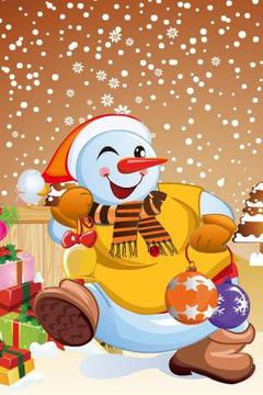Funny Snowman Dress Up游戲截圖2