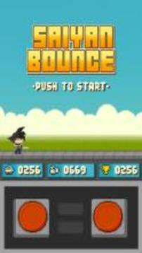 Super GOKU Saiyan Bounce游戲截圖1