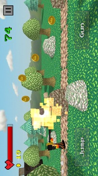 Pixel Gun and Run : Pixel Hunt游戲截圖3