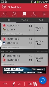 Houston Cougars Gameday游戏截图3