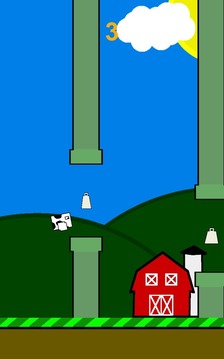 Flappy Moo游戲截圖2