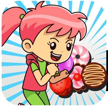 Girl Candy Run游戲截圖1