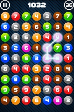 Math Balls. Number game游戲截圖2