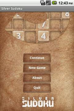 Silver Sudoku游戏截图3
