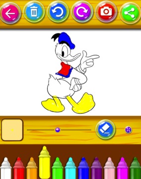 Coloring Duck and Friends游戲截圖3