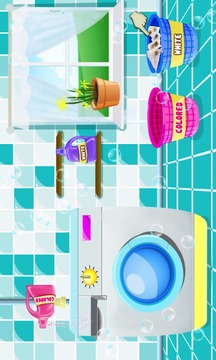 Kids Laundry Wash & Clean Up游戲截圖3