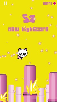 Kawaii Panda Bounce游戲截圖3