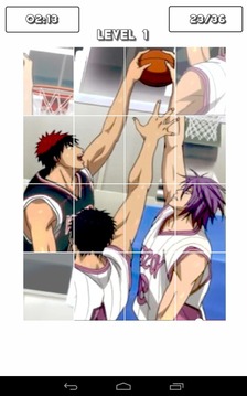 Basketball Animated Puzzle游戲截圖2