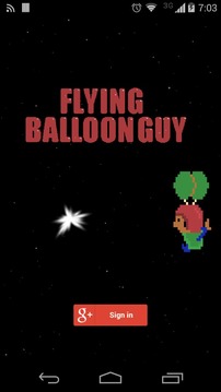 Flying Balloon Guy游戲截圖1