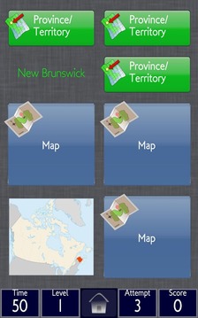 Canada Provinces Geo Memory游戲截圖4