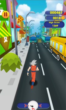 Super Saiyan Goku 3D Adventure游戲截圖2