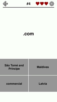 Top-Level Domain Names Quiz游戲截圖4