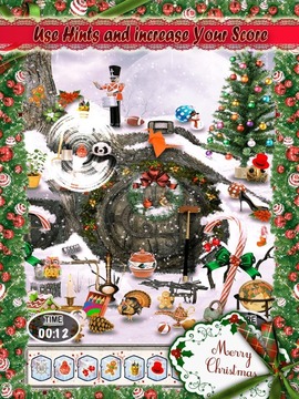 Winter Christmas Hidden Object游戲截圖1