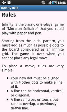 Infinity Morpion Solitaire游戲截圖4