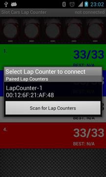Slot Cars Lap Counter游戲截圖1