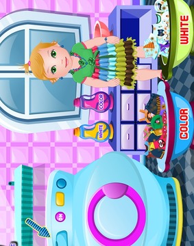 Baby Juliet Washing Clothes游戲截圖5